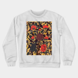 Minhwa: Peony Jungle H Type Crewneck Sweatshirt